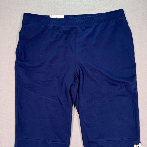 Prince Pickleball Sweatpants Men's 2XL XXL Blue Navy Ponte Slim Pants Sport - Picture 4 of 13